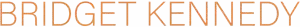 bridget kennedy name logo